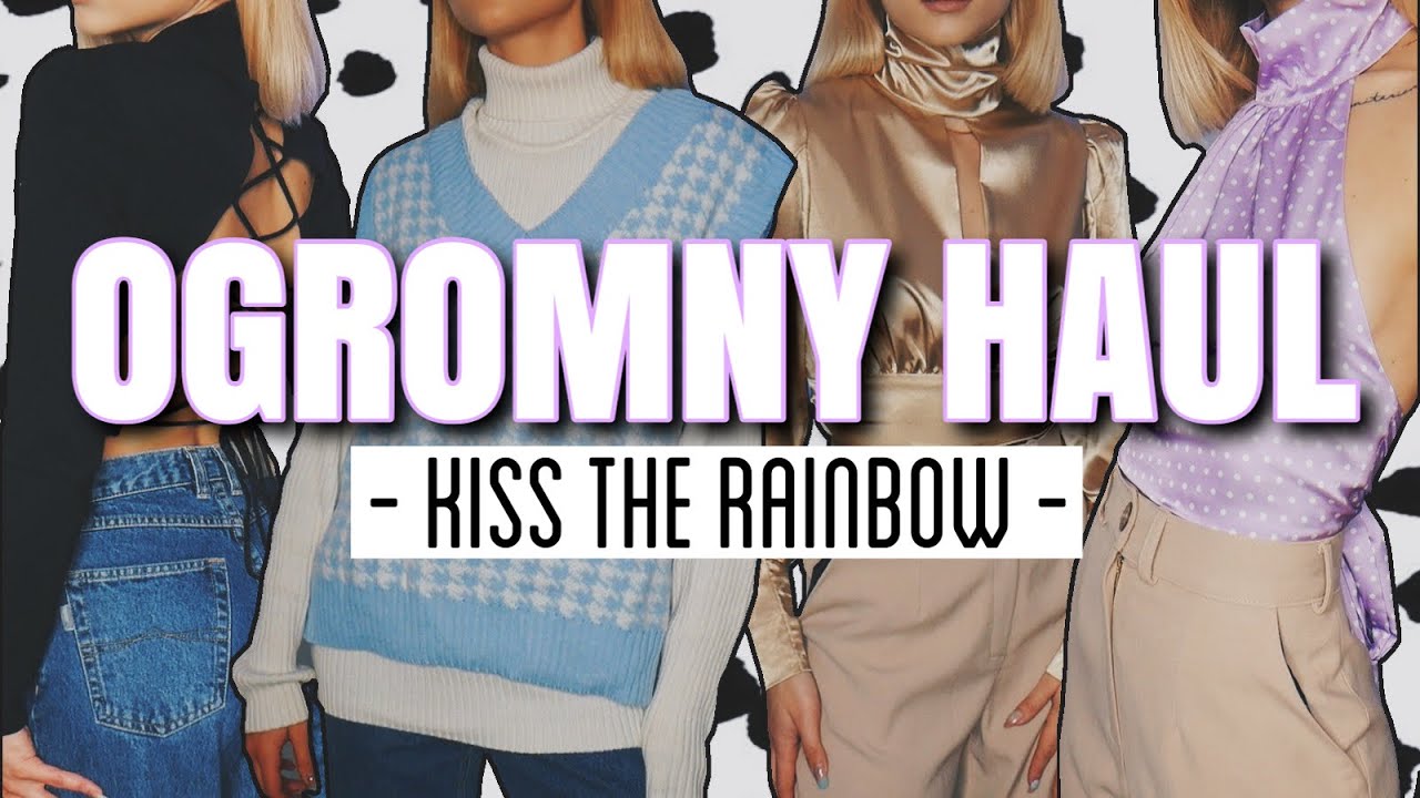 UBRANIA rodem z PINTEREST’a 🤯 *try-on haul* Kiss The Rainbow