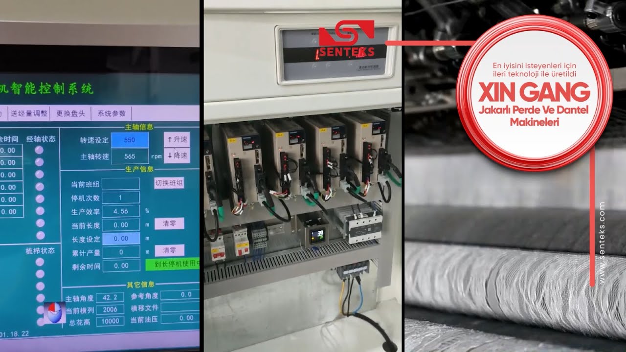 Son teknoloji - Xingang Jakarlı Perde Ve Dantel Makineleri