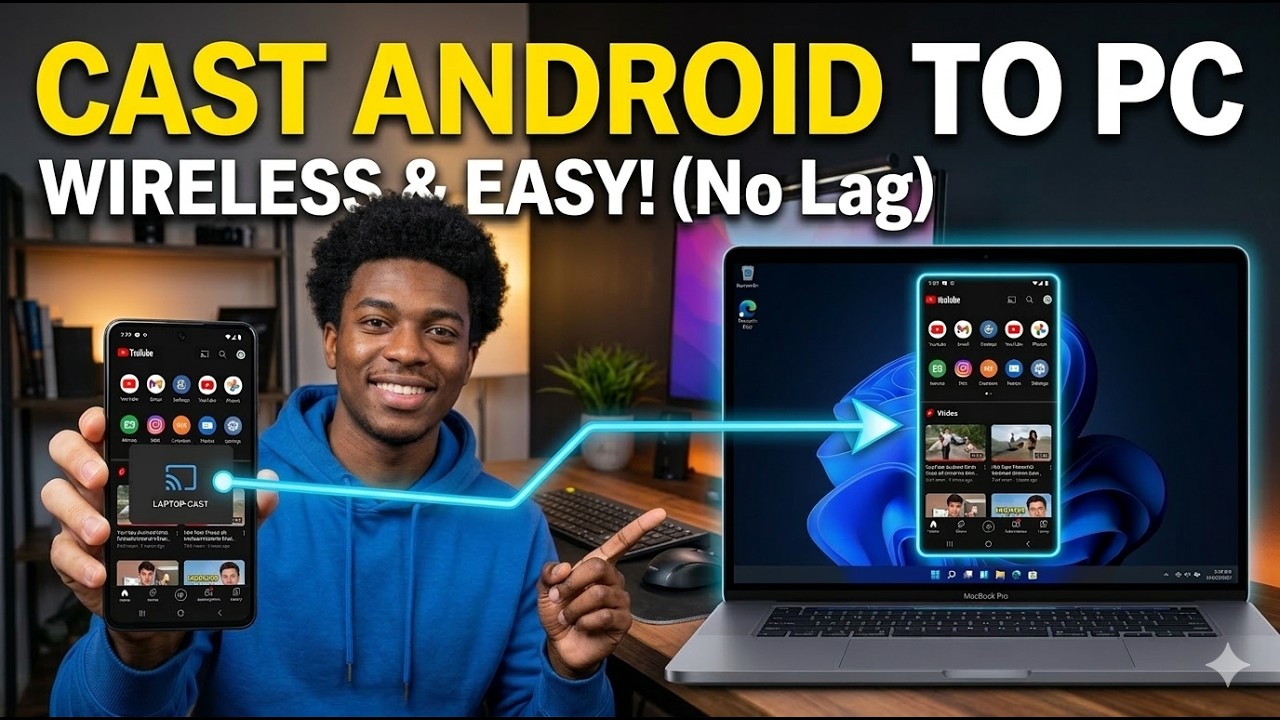 How to Cast Android Phone Screen to PC or Laptop using Scrcpy (No Root & Free)