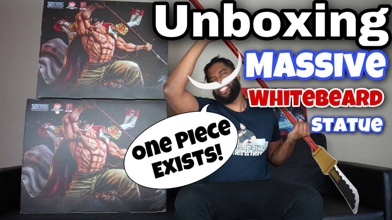 One Piece Unboxing - Massive!!! Whitebeard Statue that LIGHTS UP | Edward Newgate | By Jimei Palace