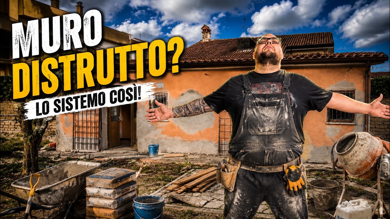 COME TI TRASFORMO LA CASA - DA MURO A MURO - FAI DA TE  #1
