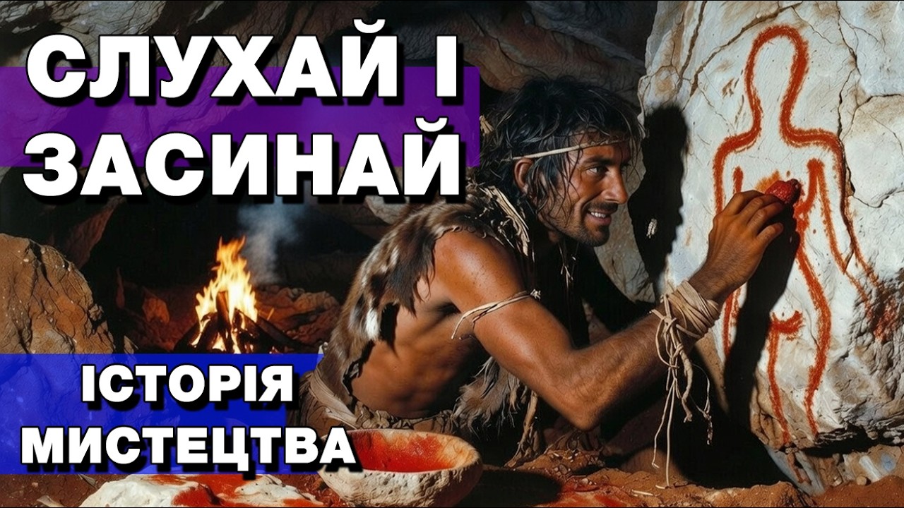 Повна історія мистецтва: Від печерних малюнків до сучасності | Освітня розповідь на ніч