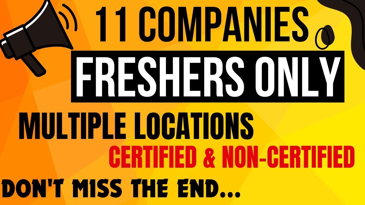 11 COMPANIES HIRING MEDICAL CODING - FRESHERS ONLY !! #freshersjob  #medicalcodingjobs