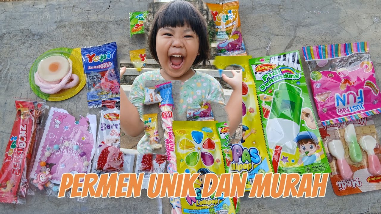 REVIEW ANEKA PERMEN VIRAL YANG ADA DI WARUNG