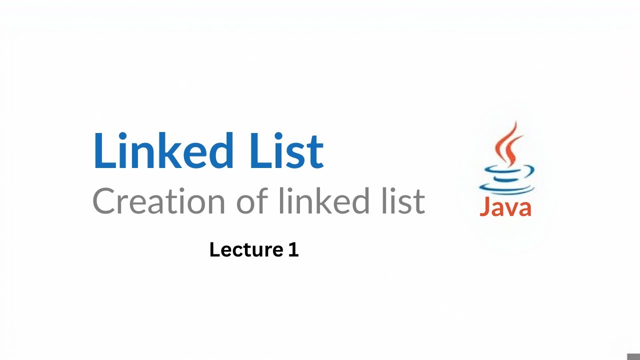 Linked List | Creation Of Linked List (Iterative Method) | Lecture 1