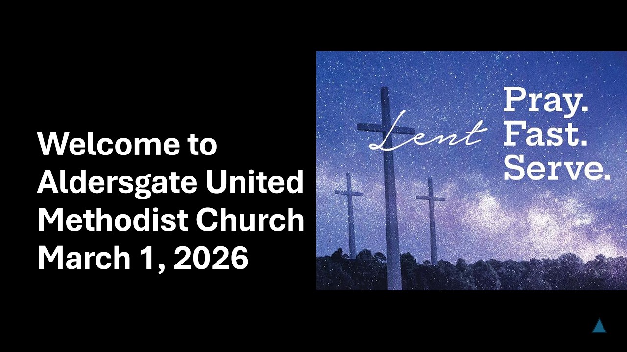 Aldersgate United Methodist Church Live Stream