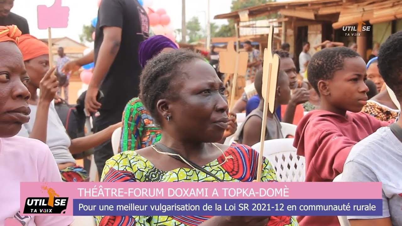 🏠 TO TCHÉ WA DOXAMI : Le Théâtre-Forum qui favorise le dialogue intergénérationnel à TOPKA-DOMÈ !
