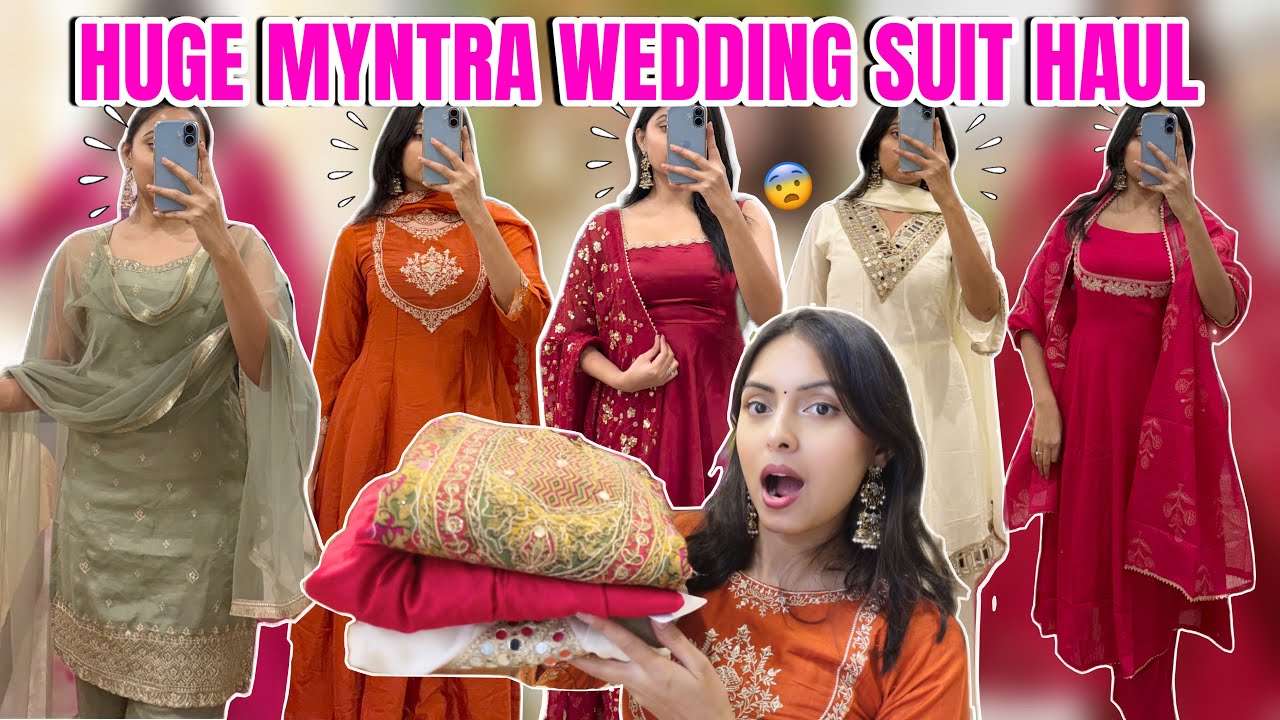 Found the Best Wedding Suits on Myntra 😍🦢| Budget-Friendly Looks You’ll Love 💖🪷|Myntra Haul 2026