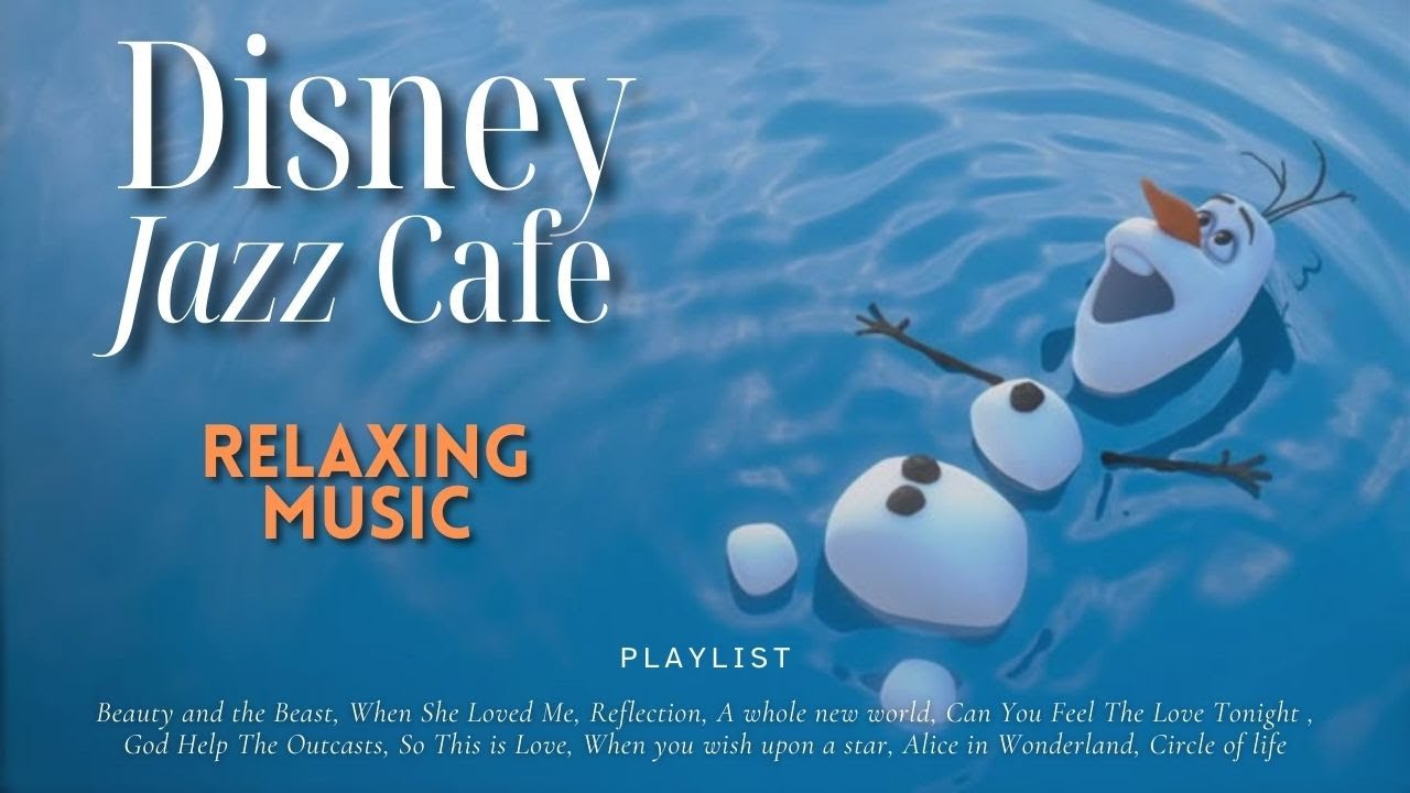 3 Hours of Jazz Covers from Disney Classics ☕ Relaxing Jazz Music for Studying, Working and Sleeping