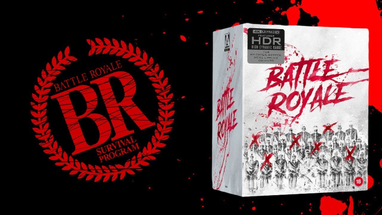 Battle Royale 4k Blu Ray Limited Edition Boxset From Arrow Video