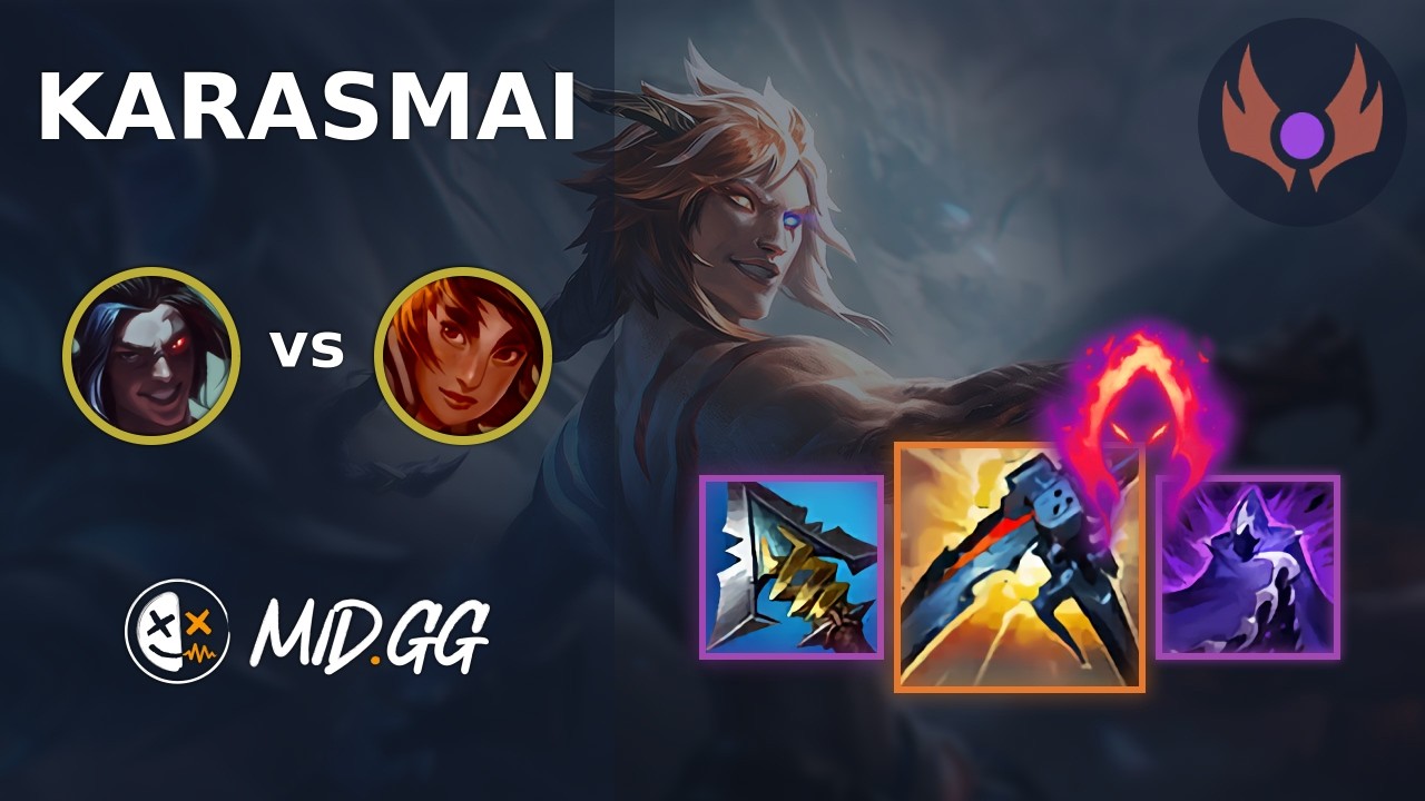 MID.GG: [ KarasMai ] Кейн ДЖАНГЛ против Талии | МАСТЕР | ЛОЛ Сезон 2026