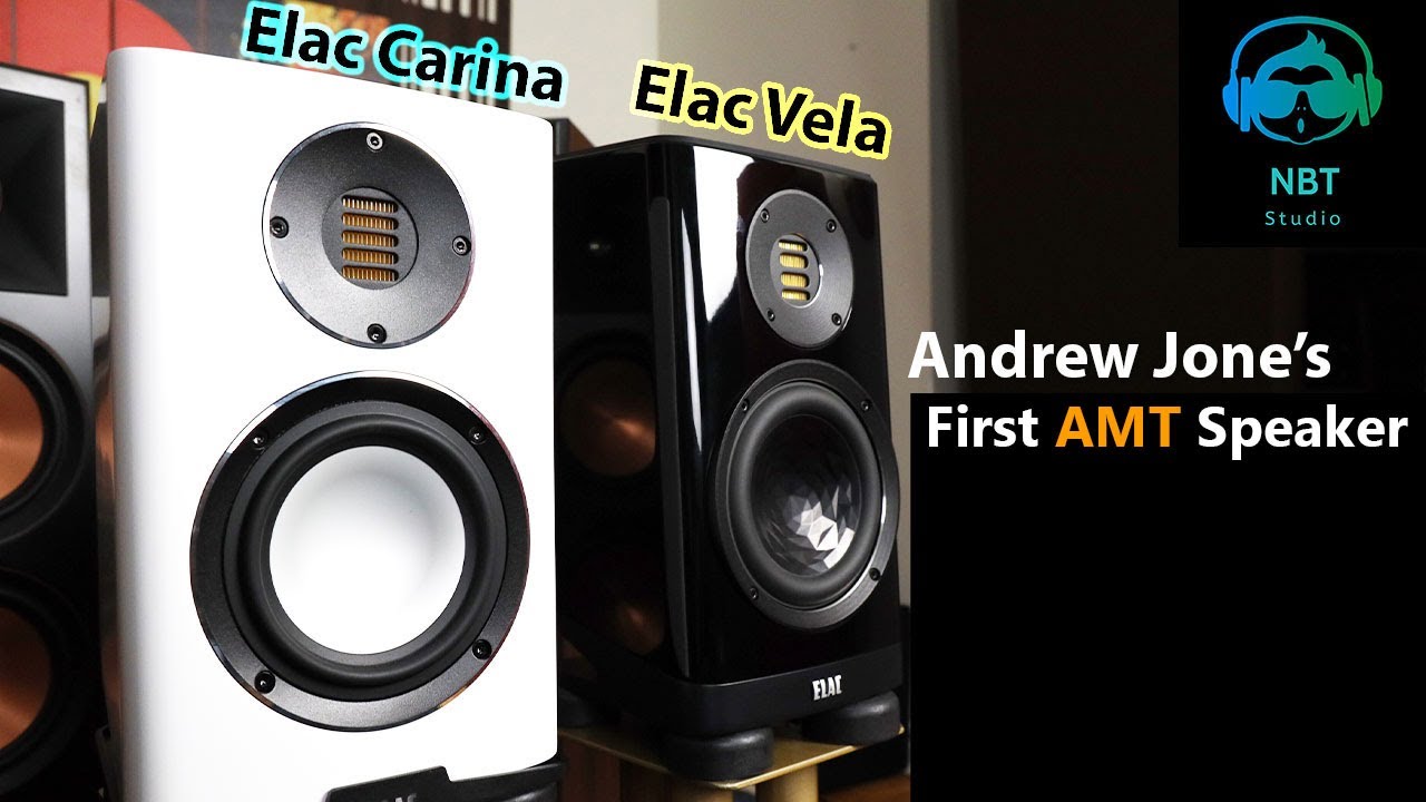 Andrew's first AMT speaker is no ordinary speaker - Elac Carina bs243.4 Speaker review !