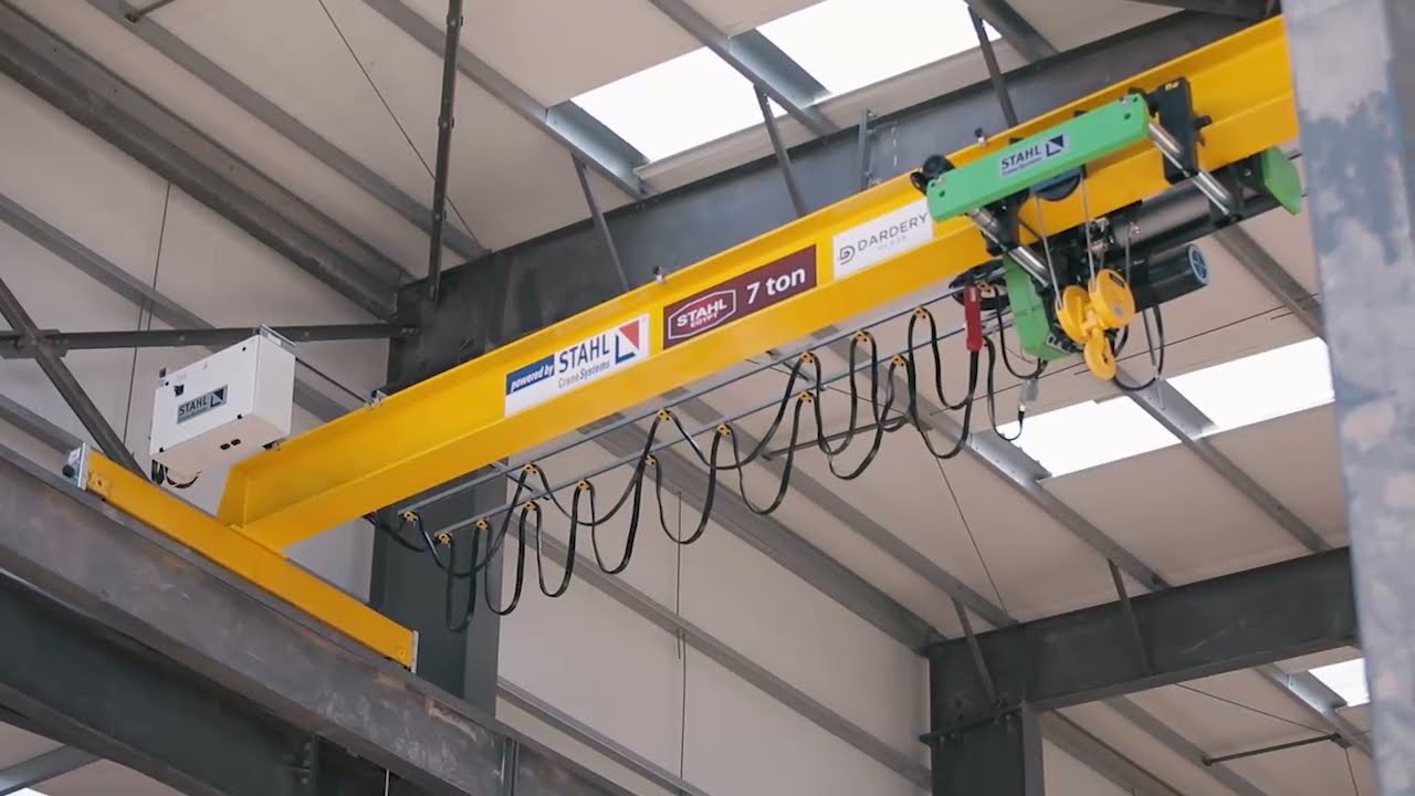 STAHL EGYPT II Installation of 7 Ton Single Girder Overhead Crane II CMCO Corporation
