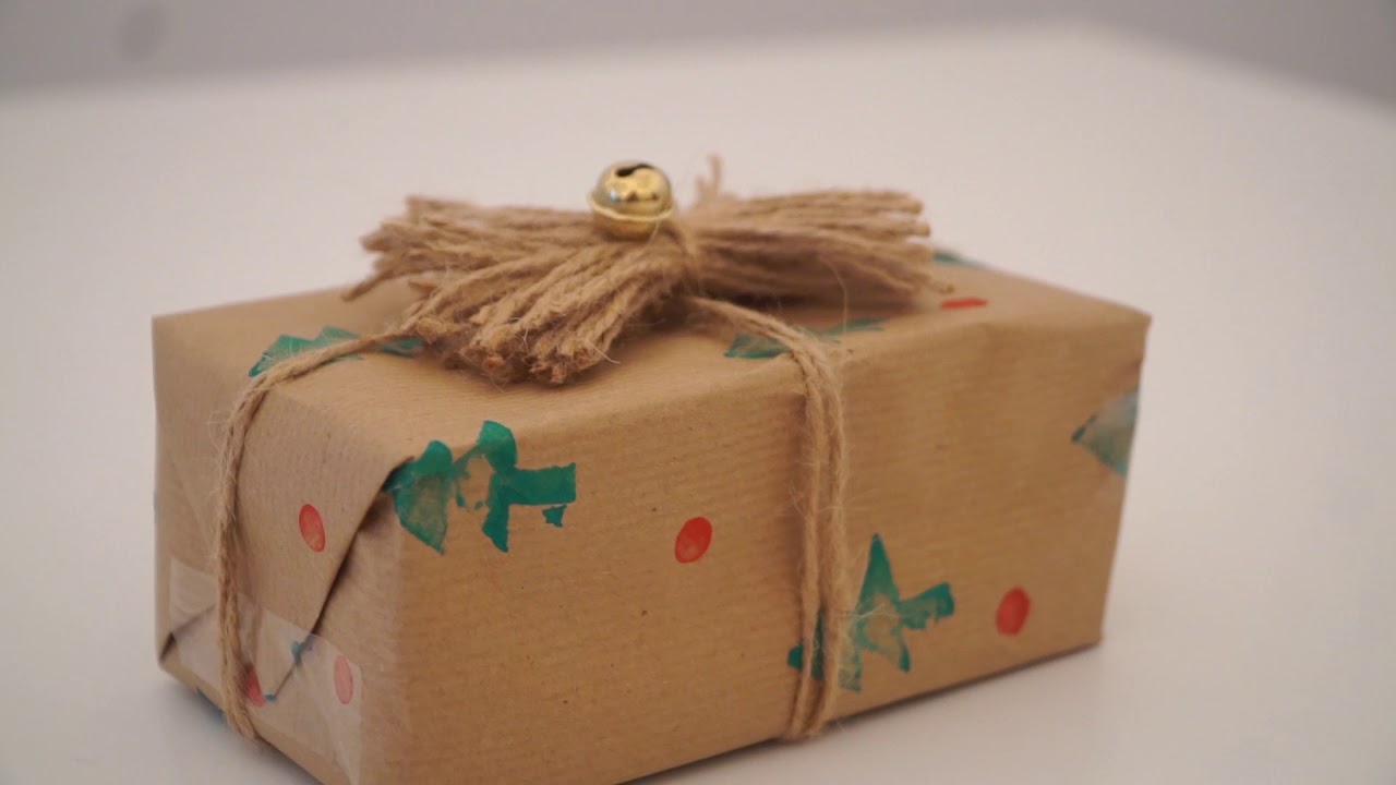 N&aacute;vod na balenie darčekov vo vintage &scaron;t&yacute;le