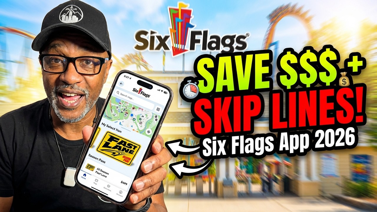 Руководство по приложению Six Flags на 2026 год | Скидки и функции экономят время и деньги