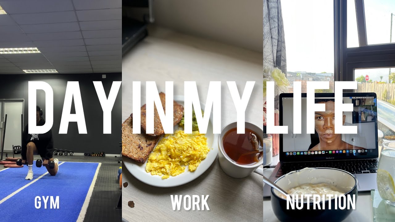 #vlog: Один день из моей жизни (спортзал, работа, питание и приложение) Южноафриканский ютубер