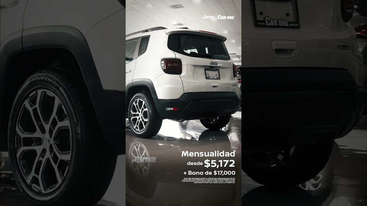 &iexcl;Febrero es el mes de tu nuevo Jeep Renegade! &iexcl;Ofertas que solo duran un mes!🔥 #Jeep #Stellantis