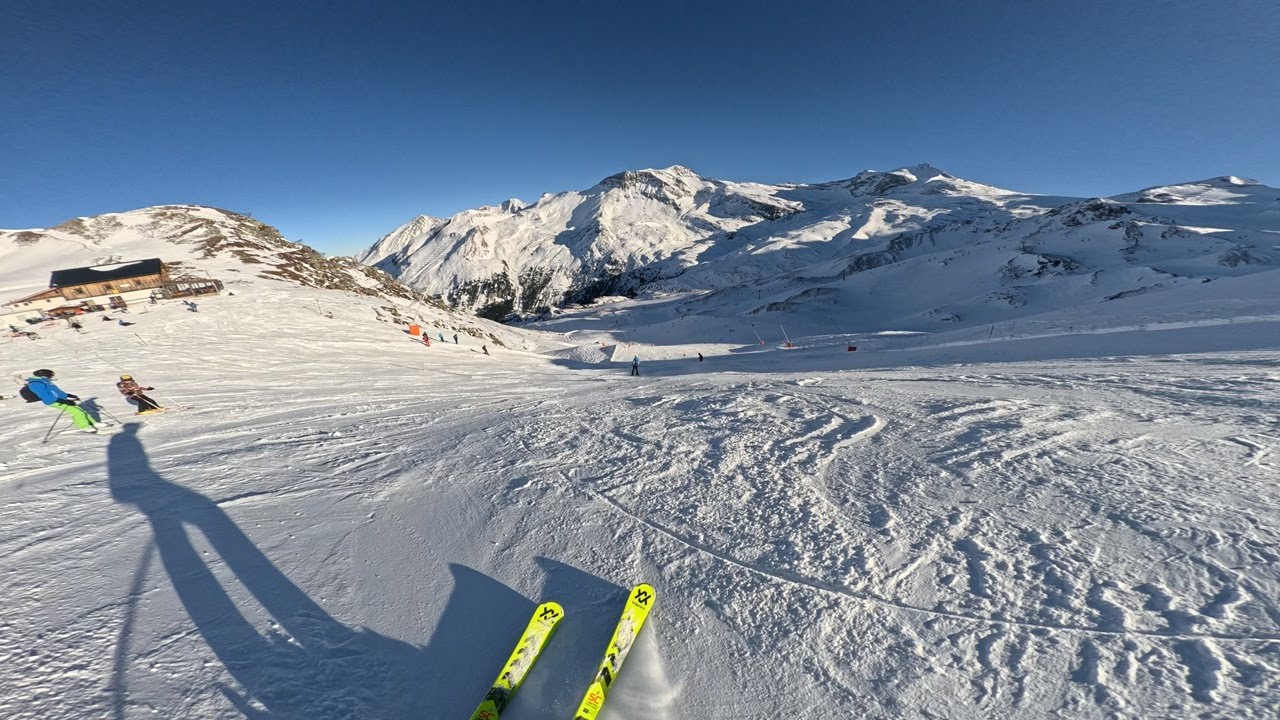 Tuxerjoch Piste 17 am Hintertuxer Gletscher