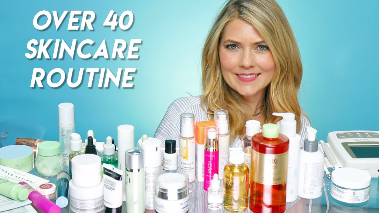 Over 40 Skincare Routine for Morning and Night