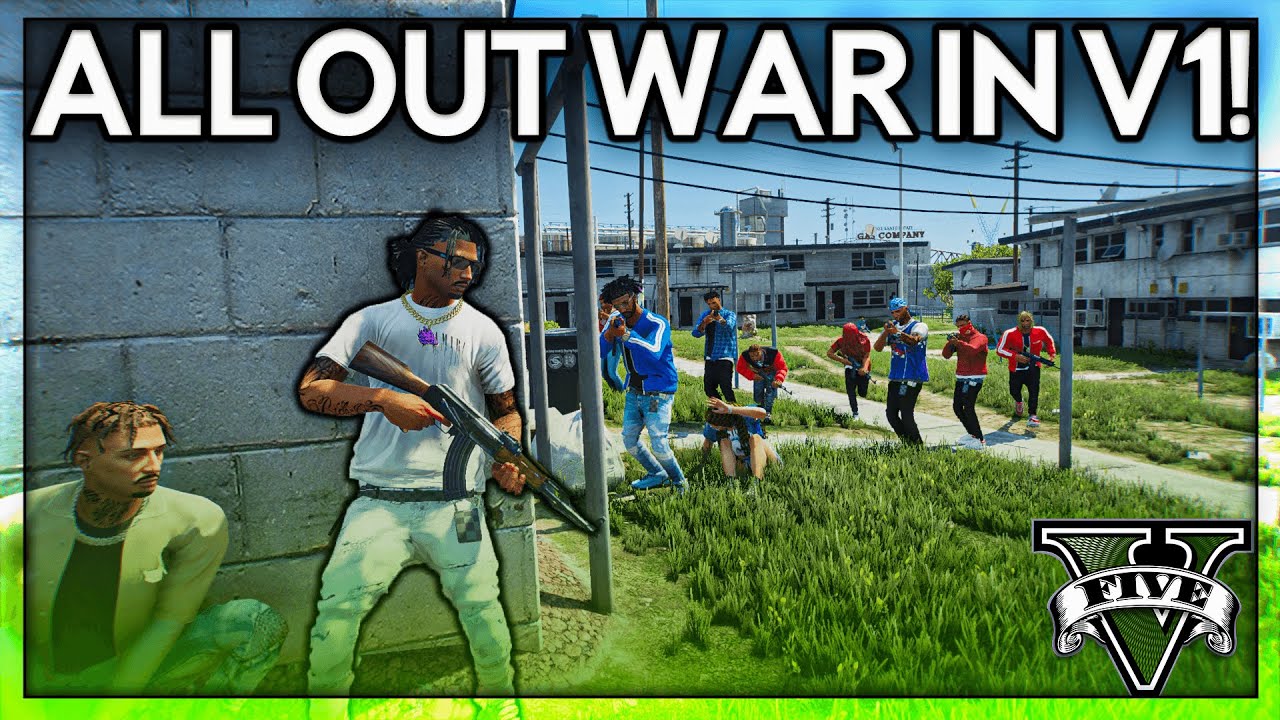 Tee Grizzley Enters An All Out War In V1! | GTA RP | Grizzley World RP (V1)