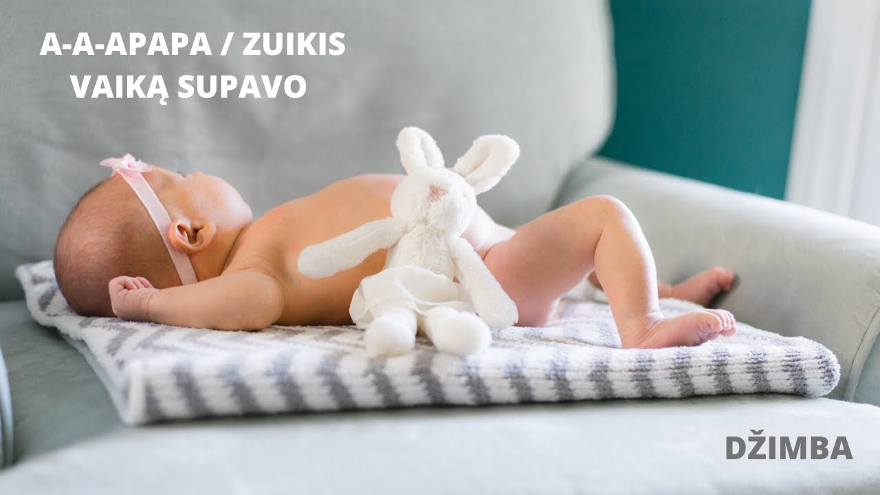 DŽIMBA - A A APAPA (ZUIKIS VAIKĄ SUPAVO) lop&scaron;inė