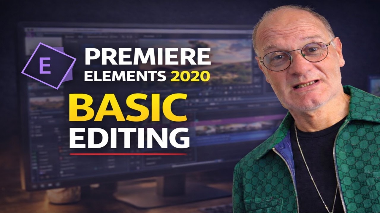 Basic Editing in Adobe Premiere Elements 2020 & Older Versions | Beginner Tutorial