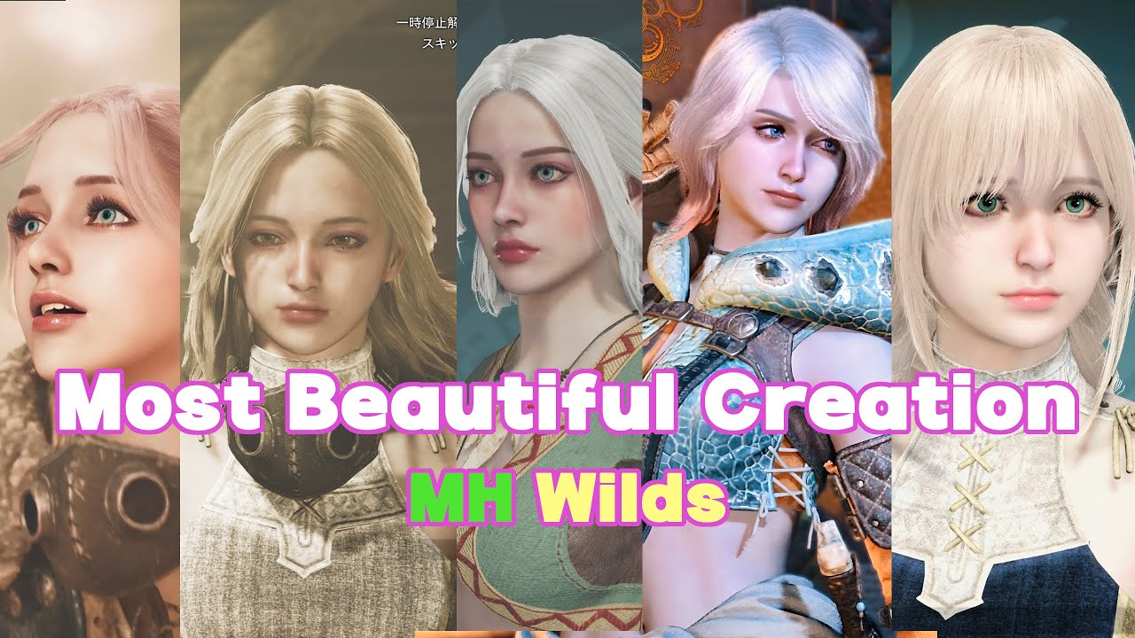 Самое красивое создание персонажа | Monster Hunter Wilds
