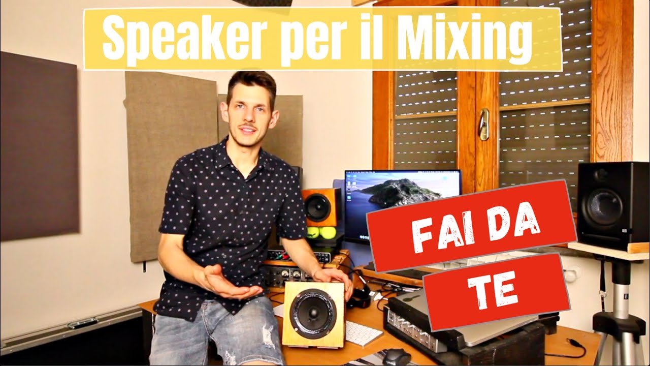 Costruire le Auratone 5C fai da te, studio monitors per il mixing