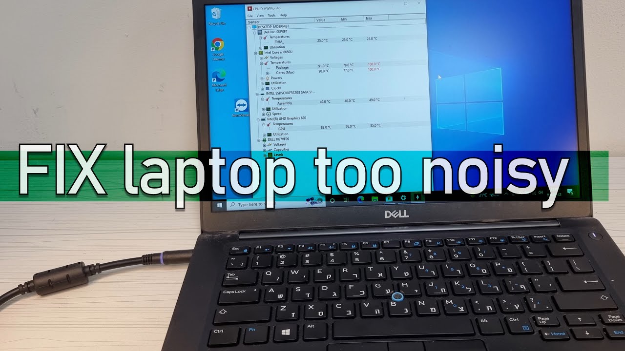 how to make your laptop more quiet and reduce the fan noise