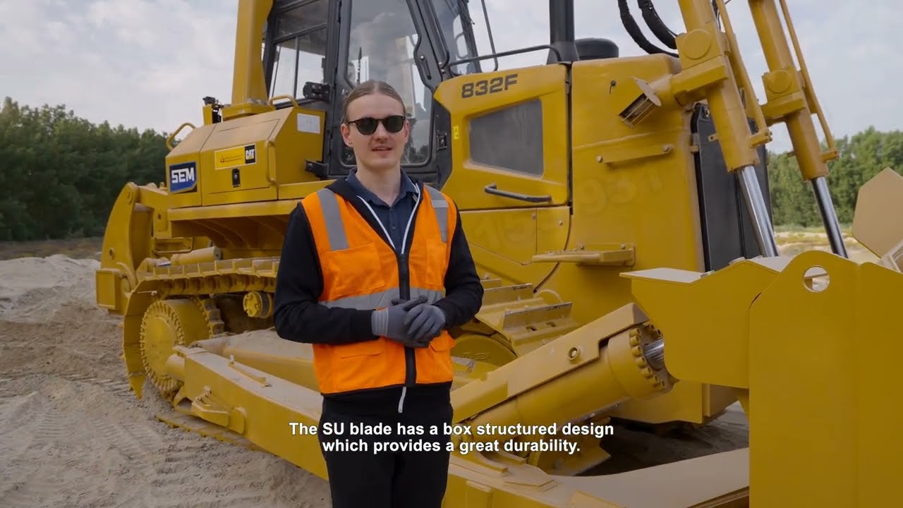 CAT SEM832F Track Type Tractor Bulldozer Dozer Walkaround Advantages Introduction #dozer #bulldozer