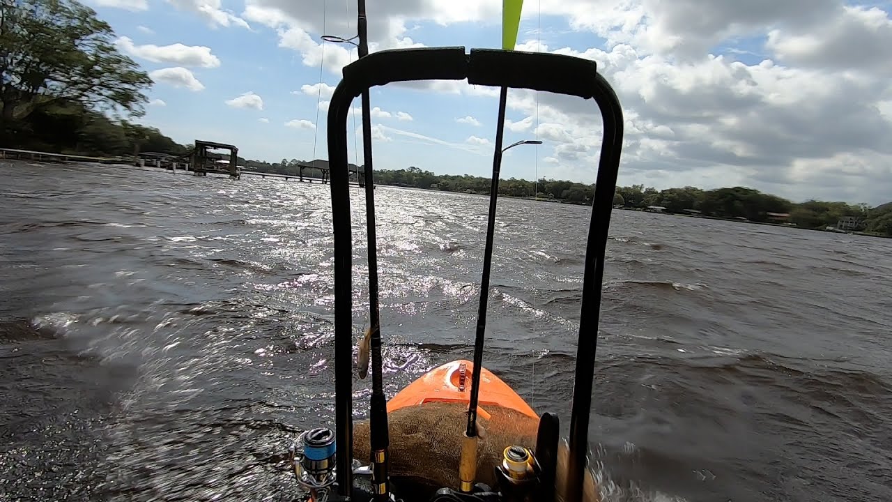 Crescent K-Craft SUP Powered by a Honda 50cc on a Custom Built KB Outboard - Rough Water Edition