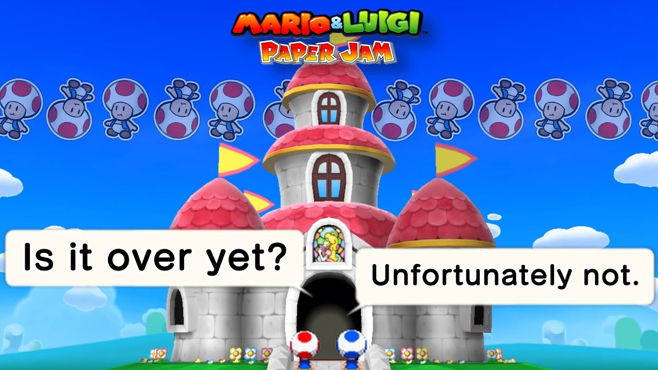 Paper Jam: The Mario Game That Wishes It Didn't Exist