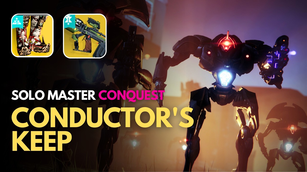 Solo Master Conquest CONDUCTOR'S KEEP | Strand Warlock [Destiny 2 Renegades]