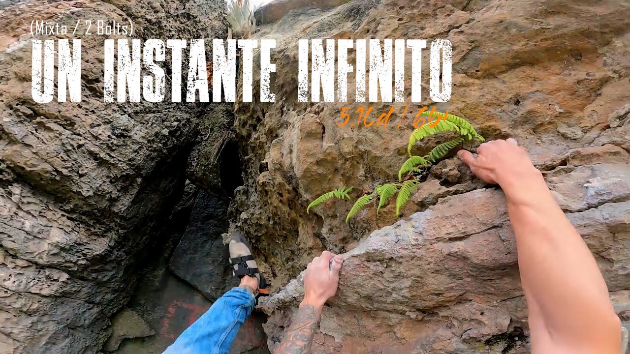 Escalando en Suesca | Colombia | Ruta | Un Instante infinito | 5.10d - 6b+