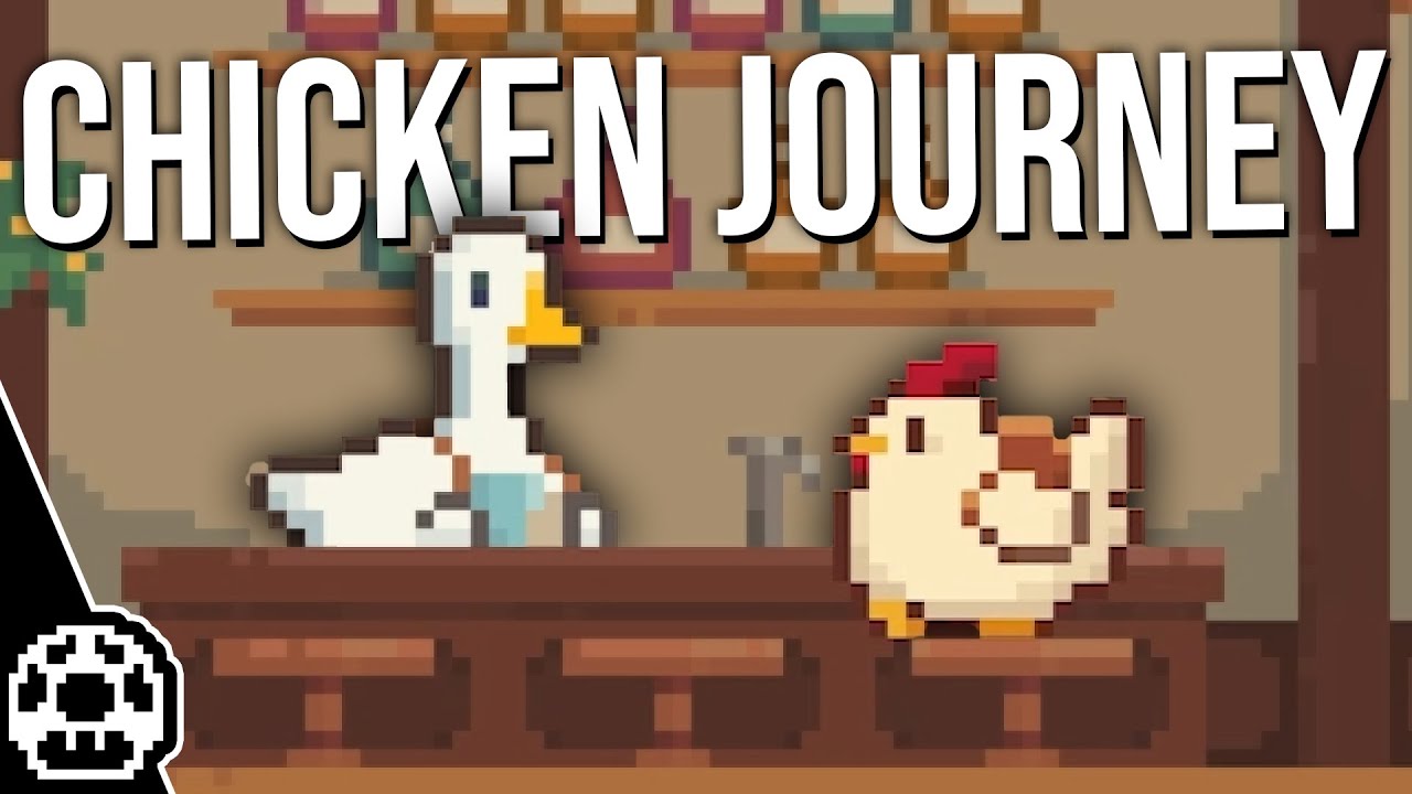 Buben wurden zu einem Huhn.
