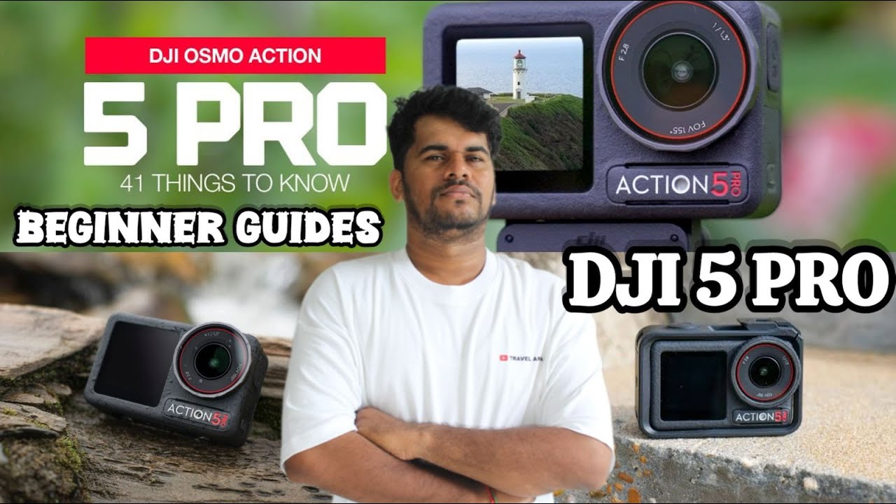 dji action 5 pro settings for vlogging ⁉️ adventure combo 💥