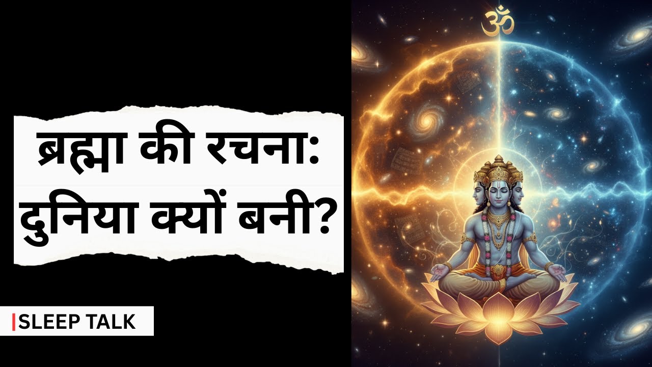 ब्रह्मा देव ने पृथ्वी कैसे रची?🌏|Brahma Dev Creating Earth |