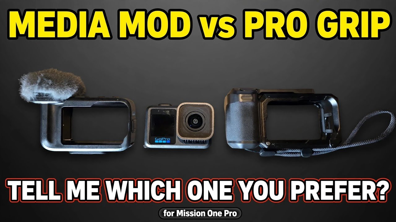 GoPro Mission 1: Media Mod против рукоятки Point and Shoot