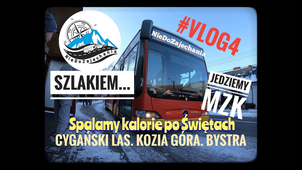 Bielsko-Biała i okolice. Kozia Góra by spalić świąteczne kalorie #Vlog 004