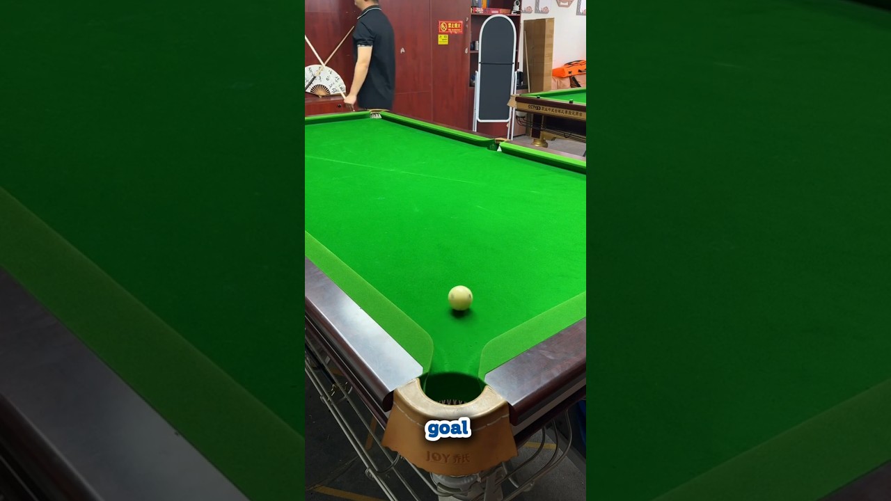 The Craziest 'Gao Gan Xi Ku' Rail Pull Shot! Dare to try?🔥..#shorts #billiards #trickshot