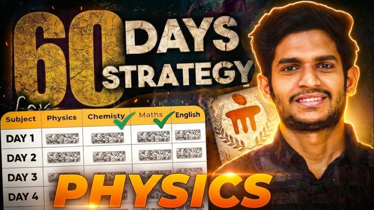 MET 2026 Physics Complete Roadmap | Daily Plan + Books + PYQs Strategy