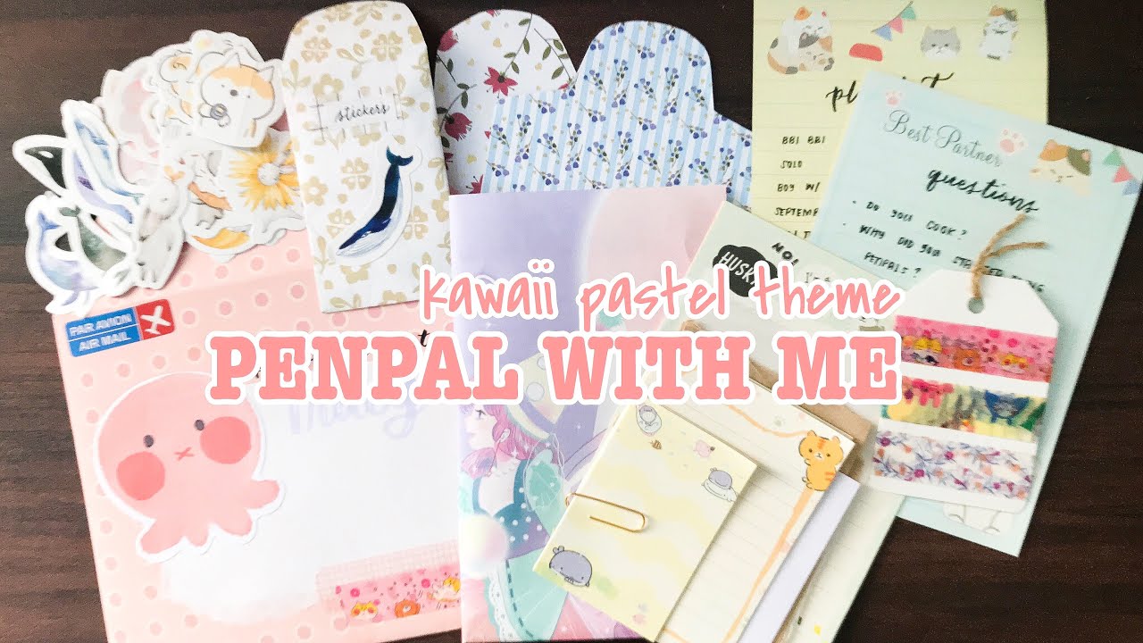 PASTEL PEN PAL LETTER #1 | kaiiletters