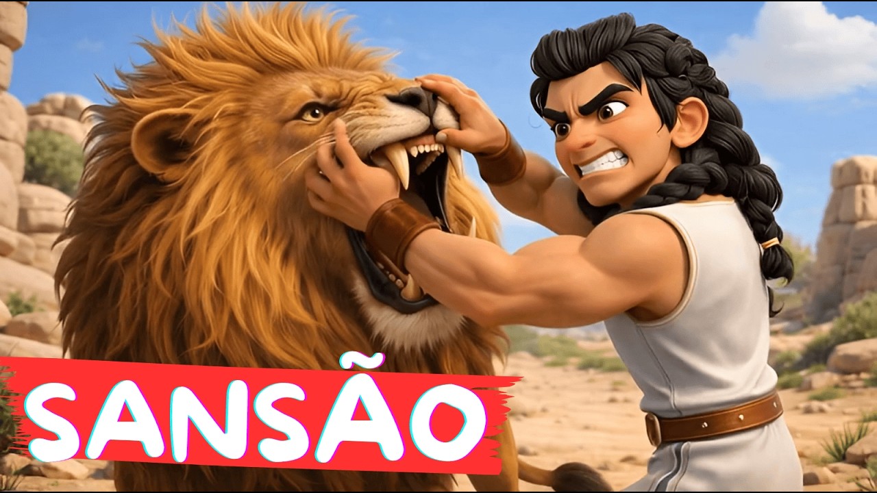 Sansão o fortão de Israel - Canção Infantil