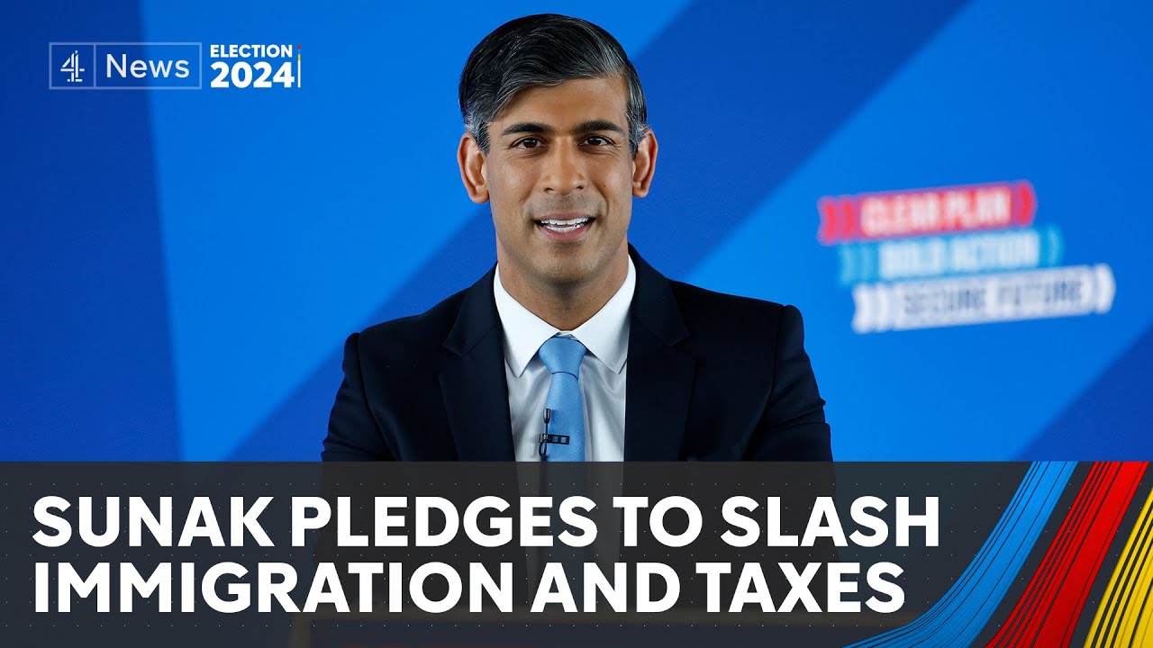 Sunak promises more tax cuts as Tories unveil manifesto