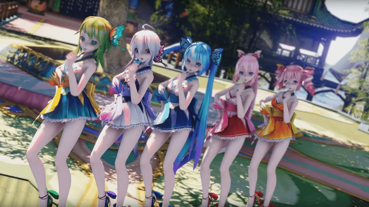 【MMD】Carry Me Off [TDA巫女衣裳Vocaloid] 4K 60fps