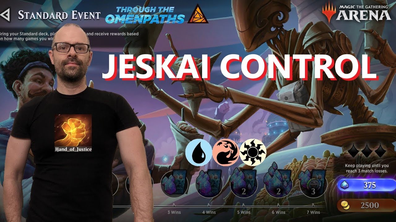 Jeskai Control💧☀️🔥Bo1 Standard Constructed Event💧☀️🔥[MTG Arena] OM1 - Through the Omenpaths