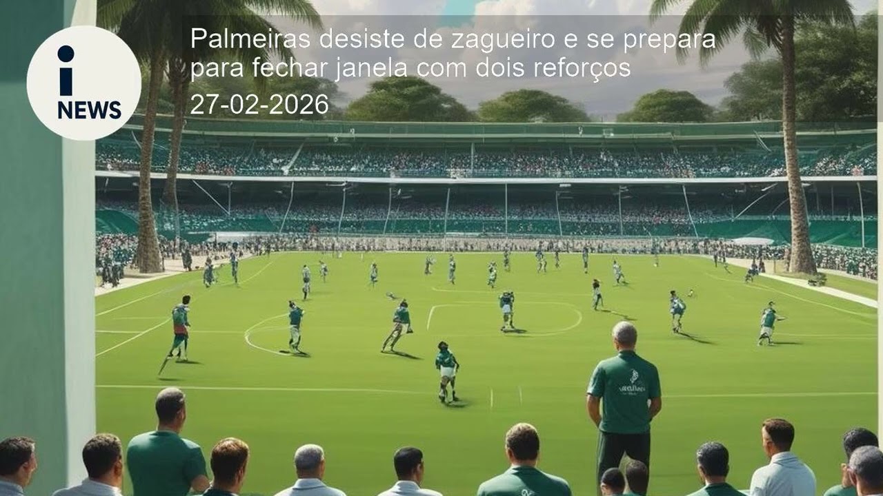 Palmeiras desiste de zagueiro e se prepara para fechar janela com dois reforços