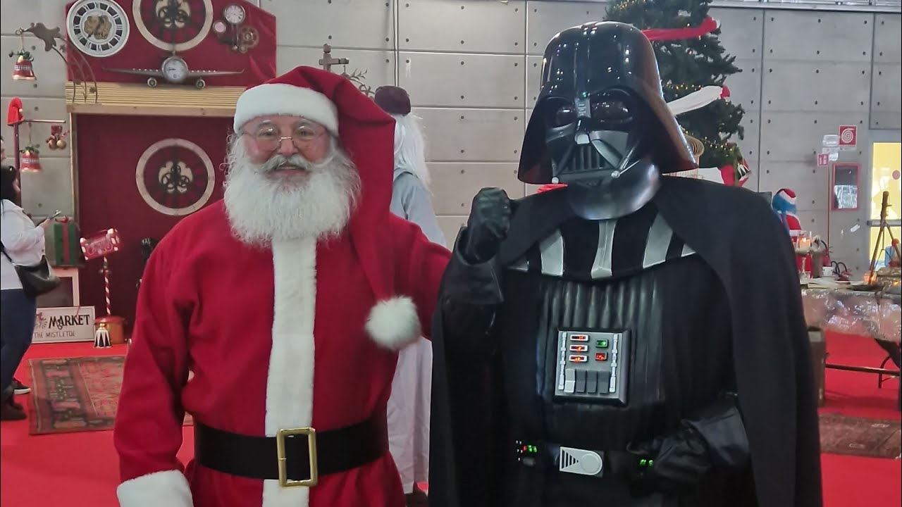 Darth Vader Xmas Comics Torino 2024