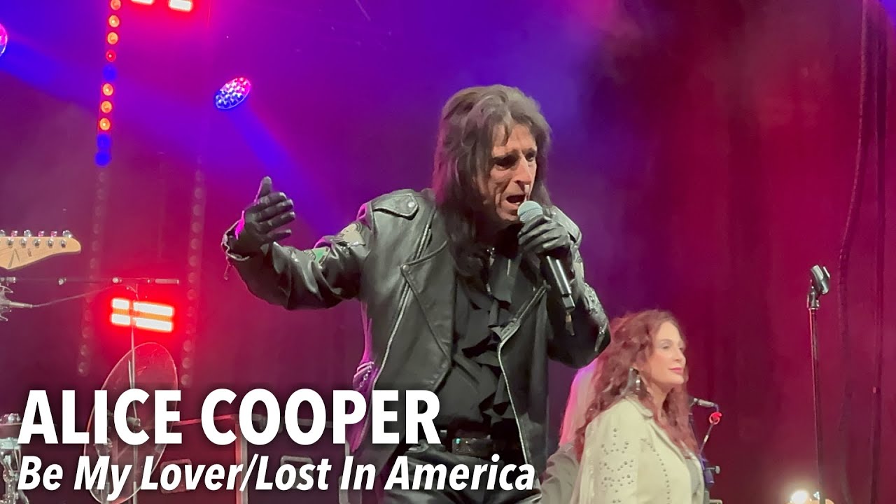 ALICE COOPER - Be My Lover/Lost In America - Live @ Coopstock - Mesa, AZ 3/15/25 4K HDR