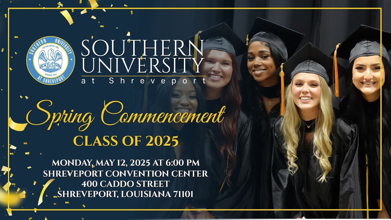 Southern University at Shreveport 2025 Spring Commencement, May 12, 2025